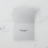 Merci Bold Turquoise moderne sur Charcoal Grey (Intérieur)