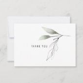 Merci Botanique Moderne Simple (Devant)