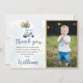 Merci Boy Golf Thème Photo Premier Anniversaire (Devant)