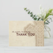 Merci Brown antique de croix celtique (Debout devant)