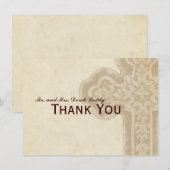 Merci Brown antique de croix celtique (Devant / Derrière)