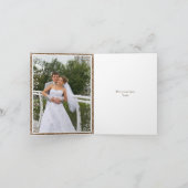 Merci Brown de mariage de cadre de liège et de (Intérieur)