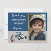 Merci BUDGET Photo Boy Course 5e Anniversaire (Devant)