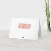 Merci Business Rose Rose Or Blanc Minimal (Dos)