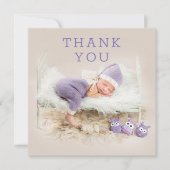 Merci cadeau bébé Baby shower nouveau-né (Devant)