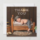 Merci cadeau bébé Baby shower nouveau-né (Devant)