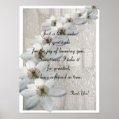 Merci Cadeau - Poster Verse (Devant)