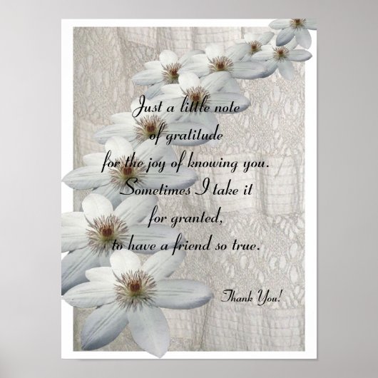 Merci Cadeau - Poster Verse (Devant)