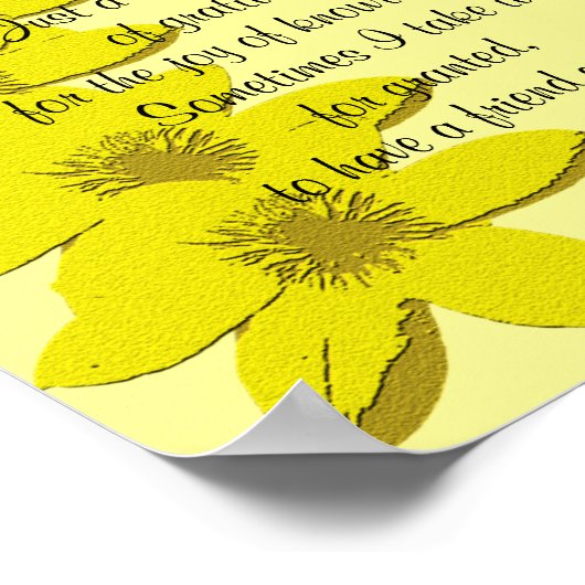 Merci Cadeau - Poster Verse (Coin)