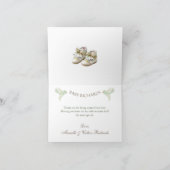 Merci Carrosse Antique Roses Gingham Vert (Intérieur)