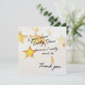 MERCI ! Carte 5,25 x 5,25 (Debout devant)