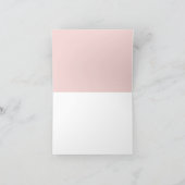 Merci, Carte de remerciements pliée Cherub (Intérieur)