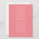 merci carte de sympathie (Dos)