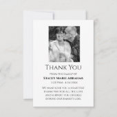 Merci, Carte de sympathie, Perte (Devant)