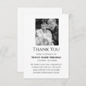 Merci, Carte de sympathie, Perte (Devant / Derrière)