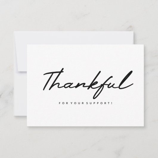 Merci Carte de visite (Devant)