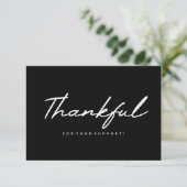 Merci Carte de visite (Debout devant)