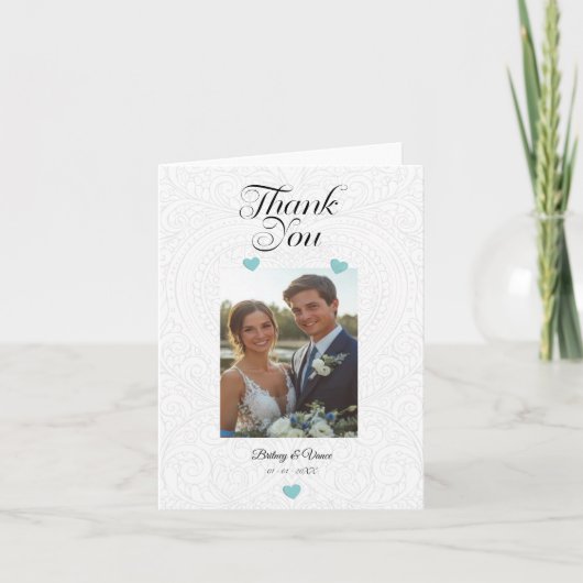 Merci - Carte Mariage (Devant)