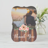 Merci | Carte Mariage après (Debout devant)