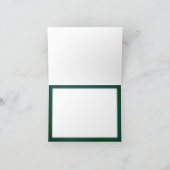 Merci Carte Note, Lily Jaune, Blanc À L'Intérieur (Intérieur)