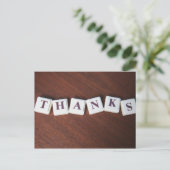 Merci carte postale (Debout devant)