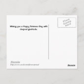 Merci... Carte postale (Dos)