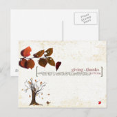 merci carte postale (Devant / Derrière)