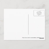 merci carte postale arc-en-ciel (Dos)