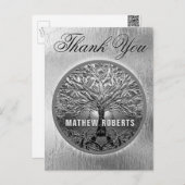 Merci | Carte postale Mémorial de l'Arbre de Vie (Devant / Derrière)