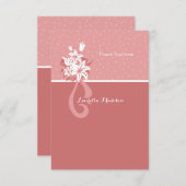 Merci Carte pour notes étonnant (Devant / Derrière)