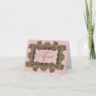 Merci, Cartes de notes inspirées du français