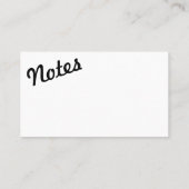 Merci ! cartes de visite génériques de part de (Dos)