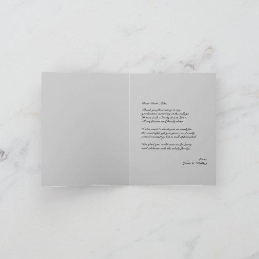 Merci - Casquette noir (Intérieur)