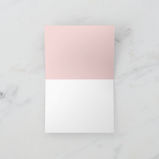 Merci, Cherub Folded Hartelijk dank Bedankkaart (Binnen)