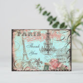 Merci chic de Tour Eiffel et de lustre (Debout devant)