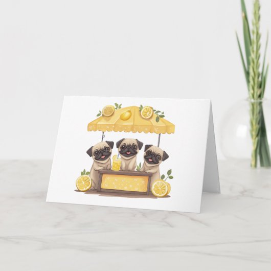 Merci Chiens de Carlin Stand de Lemonade (Devant)