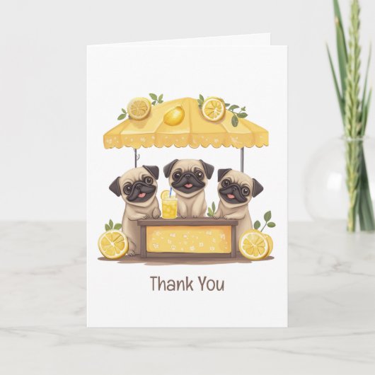 Merci Chiens de Carlin Stand de Lemonade (Devant)