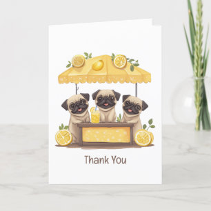 Merci Chiens de Carlin Stand de Lemonade