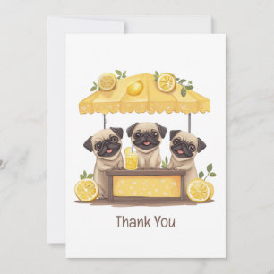 Merci Chiens de Carlin Stand de Lemonade
