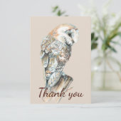 Merci Chouette Oiseaux et art animal (Debout devant)