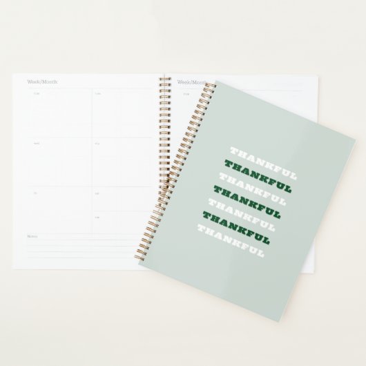 Merci, Citation de gratitude, Vert (Devant avec enveloppe)