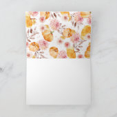 Merci citrouille Baby shower (Intérieur)