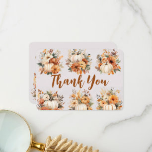 Merci Citrouille Boho Fall