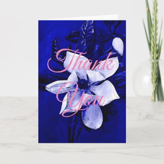 Merci classique bleu rose professionnel (Devant)