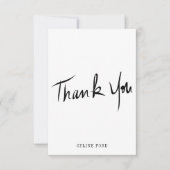 Merci classique personnalisé à la main (Devant)