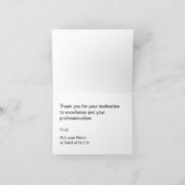 Merci Classique Pour Tout Ce Que Vous Faites (Intérieur)