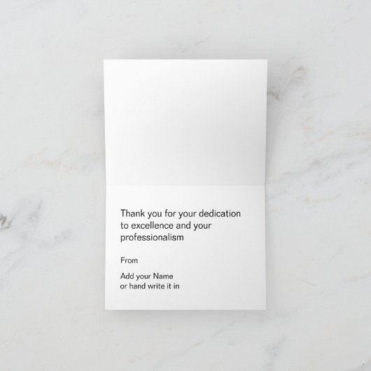 Merci Classique Pour Tout Ce Que Vous Faites (Intérieur)