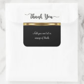 Merci classique  Sticker Étiquette (Sac)