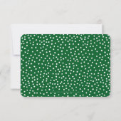 Merci CLIENT moderne rose pâle vert foncé (Dos)