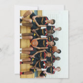 Merci Coach Carte Nom de l'équipe Photo (Dos)